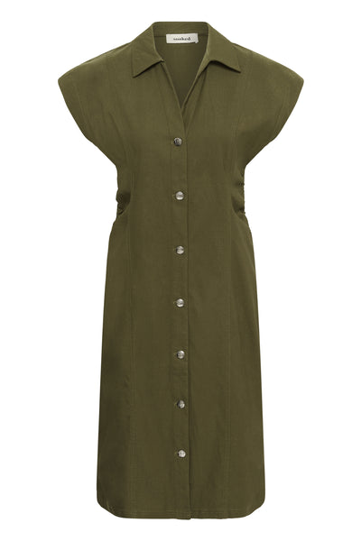 SLZazu Shirt Dress Beech - 190618 - 30409347 Thumbnail
