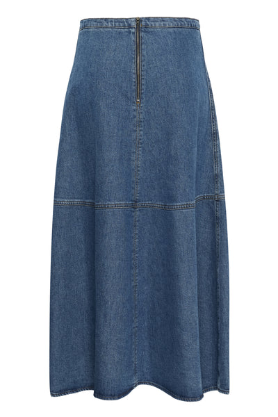 SLLogone Skirt Medium Blue Denim - 301130 - 30409363 Thumbnail
