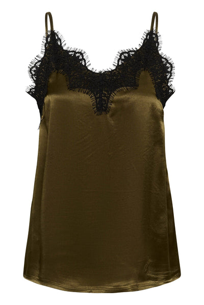 SLIrini Lace Top Beech - 190618 - 30409378 Thumbnail