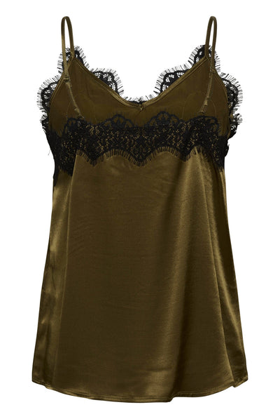 SLIrini Lace Top Beech - 190618 - 30409378 Thumbnail