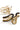 SLInah Hair Clips 2-Pack Gold - 150927 - 30409398
