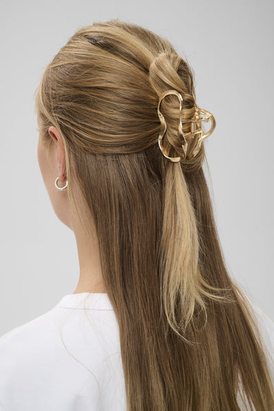 SLInah Hair Clips 2-Pack Gold - 150927 - 30409398 Thumbnail