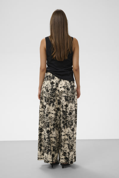 SLNaelle Printed Pants Oatmeal Forest - 305085 - 30409405 Thumbnail