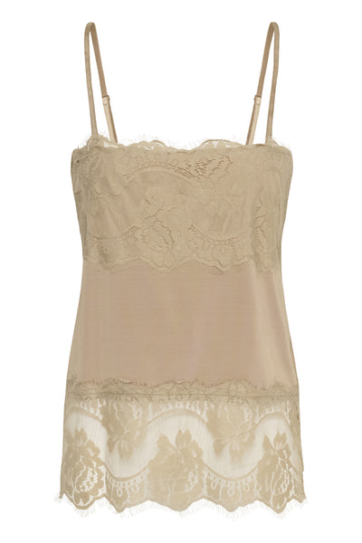 SLColumbine Lace Singlet Silver Mink - 171312 - 30409409 Thumbnail