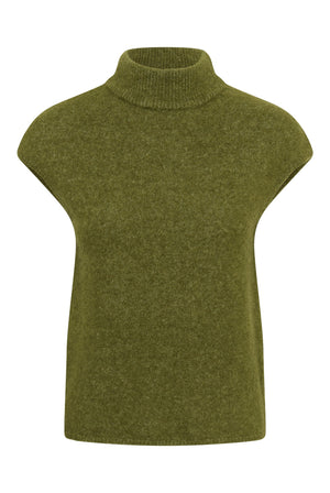 SLAnina Top Loden Green Melange - 1804221 - 30409433