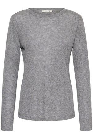 SLInana Crew-Neck Grey Melange - 303161 - 30409483
