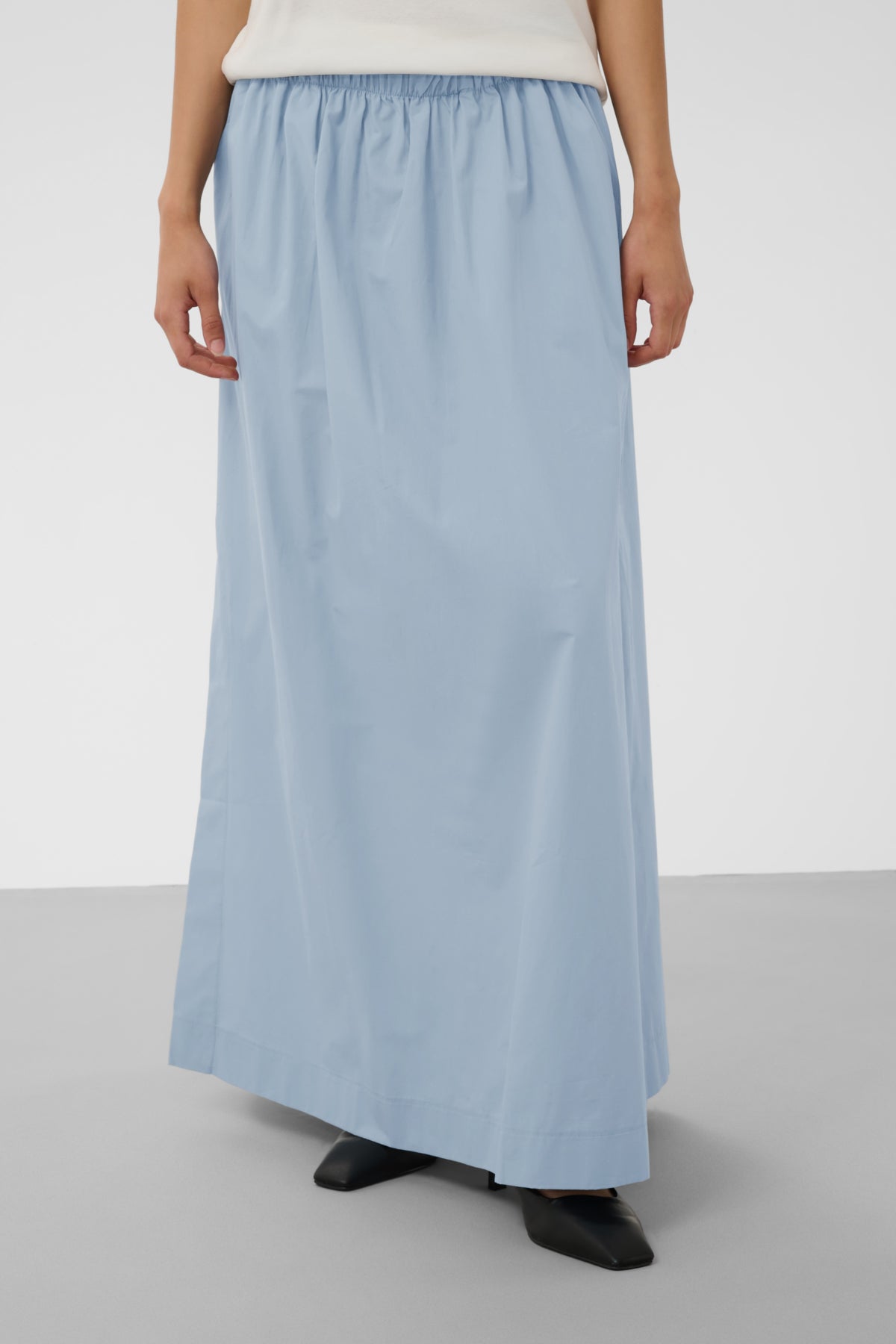 SLSimone Maja Maxi Skirt Ashley Blue - 164013 - 30409544