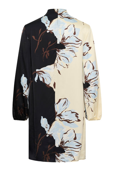 SLCinna Dress Short Pistachio and Black Floral - 3 - 30409546 Thumbnail
