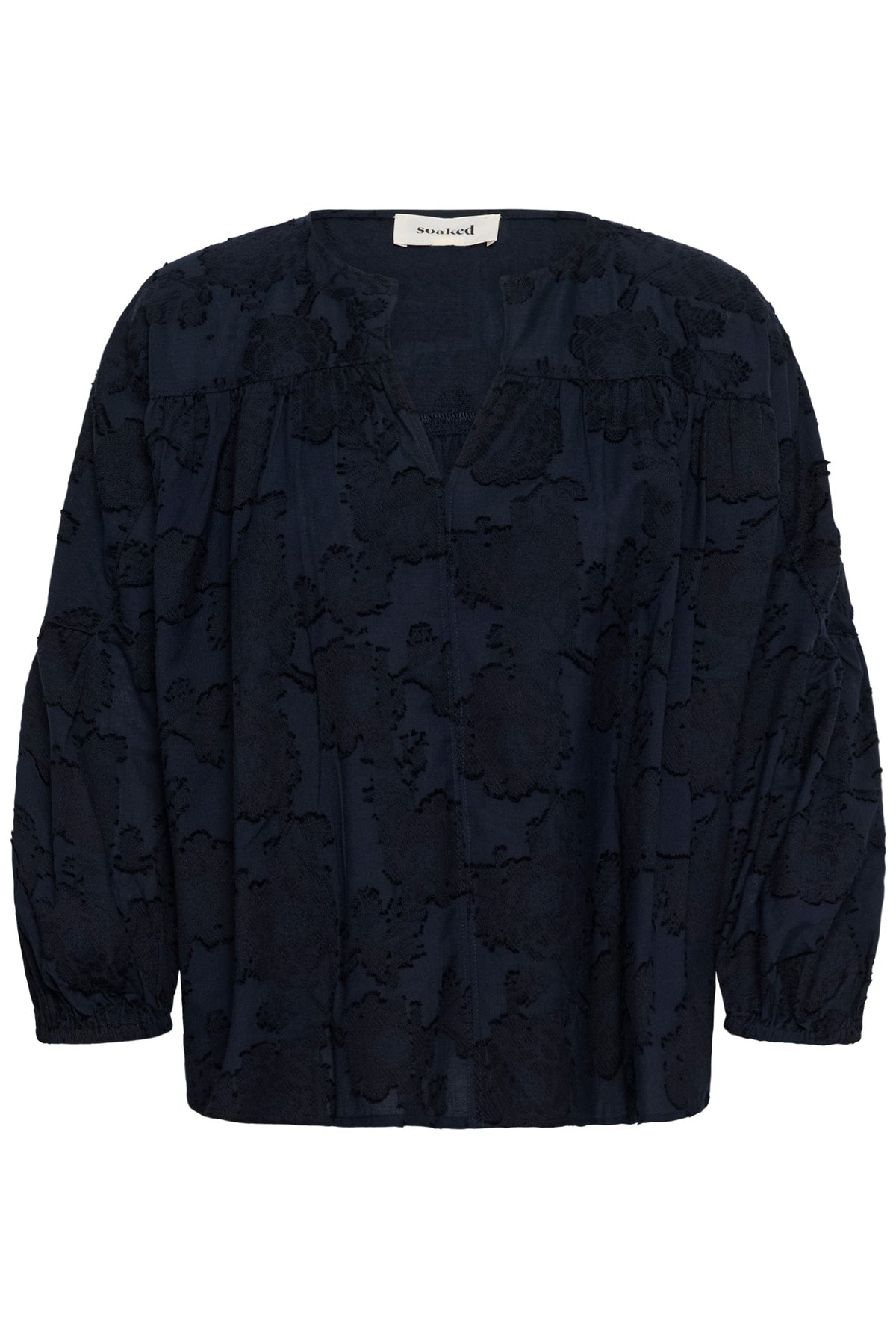 SLAronia Blouse Gathered Night Sky - 193924 - 30409560
