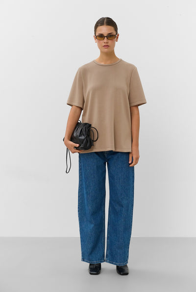 SLMarigold Mono Tee SS Walnut - 181112 - 30409584 Thumbnail