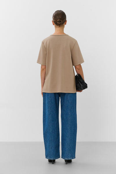 SLMarigold Mono Tee SS Walnut - 181112 - 30409584 Thumbnail