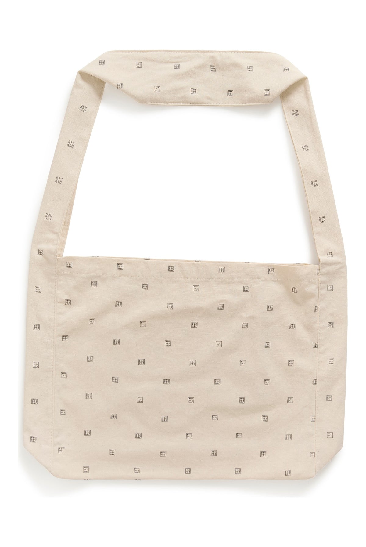 SLCross Body Logo Bag Mini Monogram Oatmeal Print - - 30409596