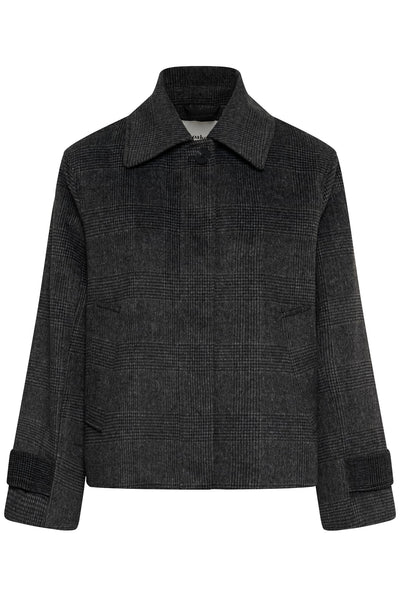SLMaka Akeleje Jacket Grey Melange Check - 305405 - 30409650 Thumbnail
