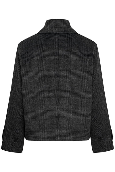 SLMaka Akeleje Jacket Grey Melange Check - 305405 - 30409650 Thumbnail