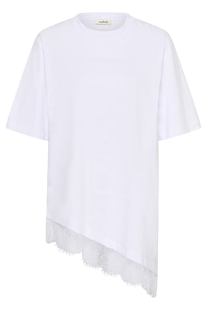 SLJina Lace Tee Bright White - 110601 - 30409760