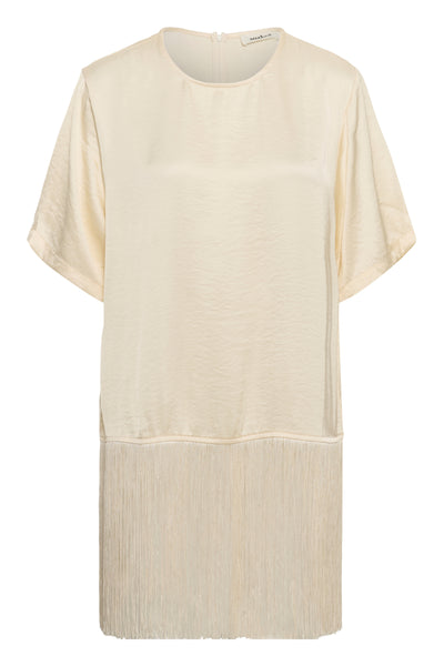 SLVerona Fringe Blouse Antique White - 110105 - 30410027 Thumbnail