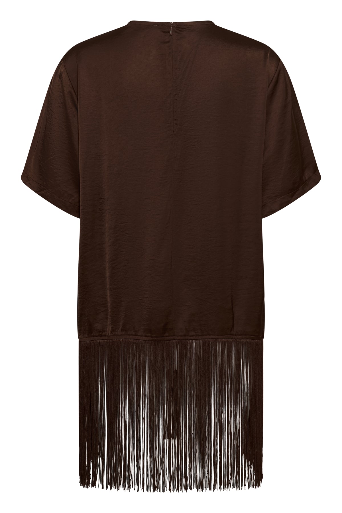 SLVerona Fringe Blouse Chocolate Brown - 190912 - 30410027