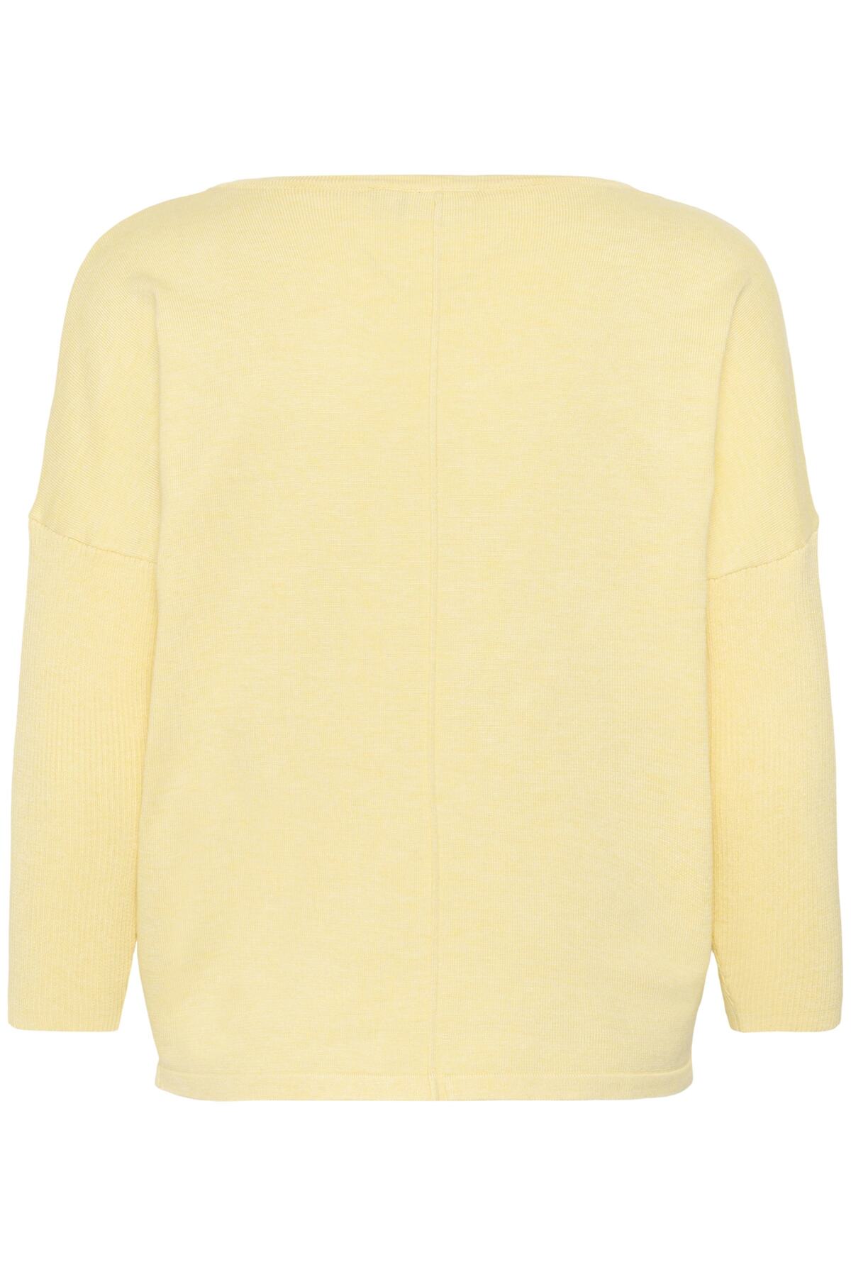 A2561, MilaSZ R-Neck Pullover Pineapple Slice Melange - 1207 - 30500003