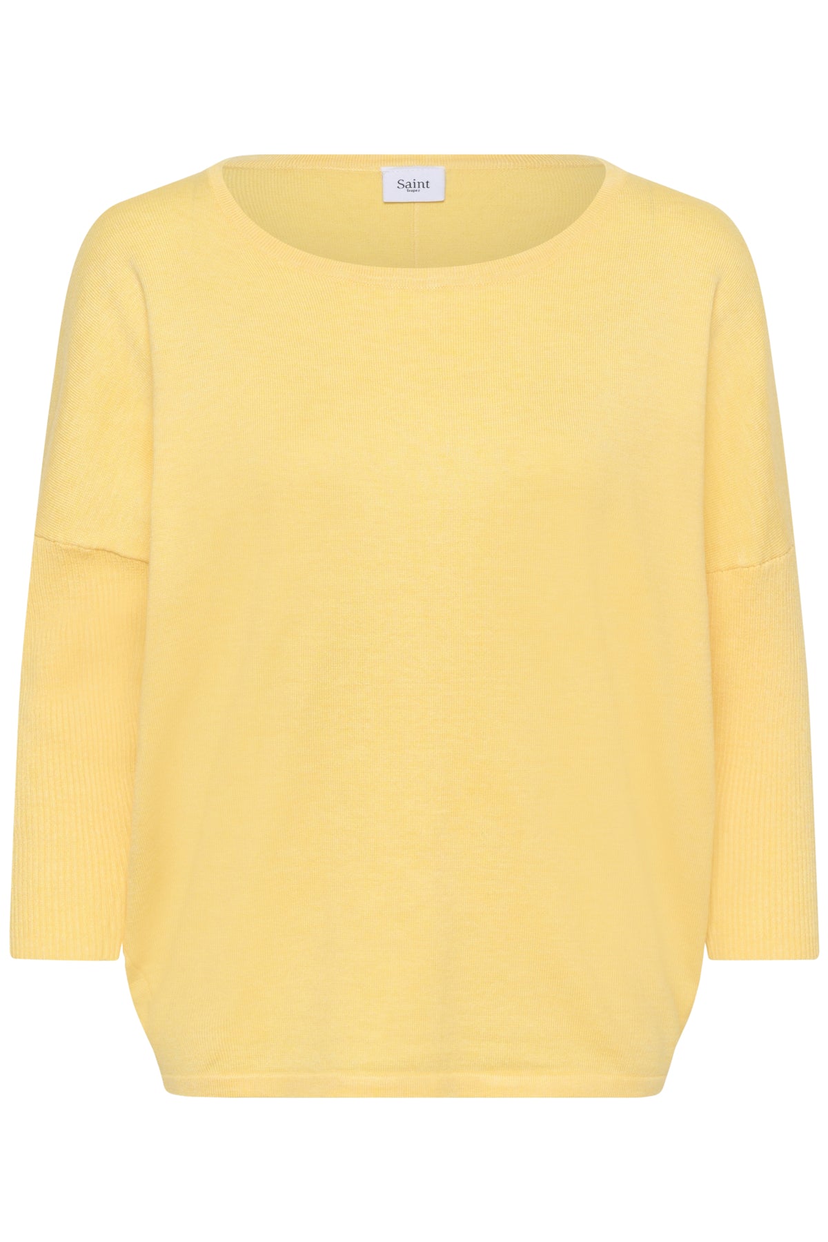 A2561, MilaSZ R-Neck Pullover Lemon Drop Melange - 1207361 - 30500003