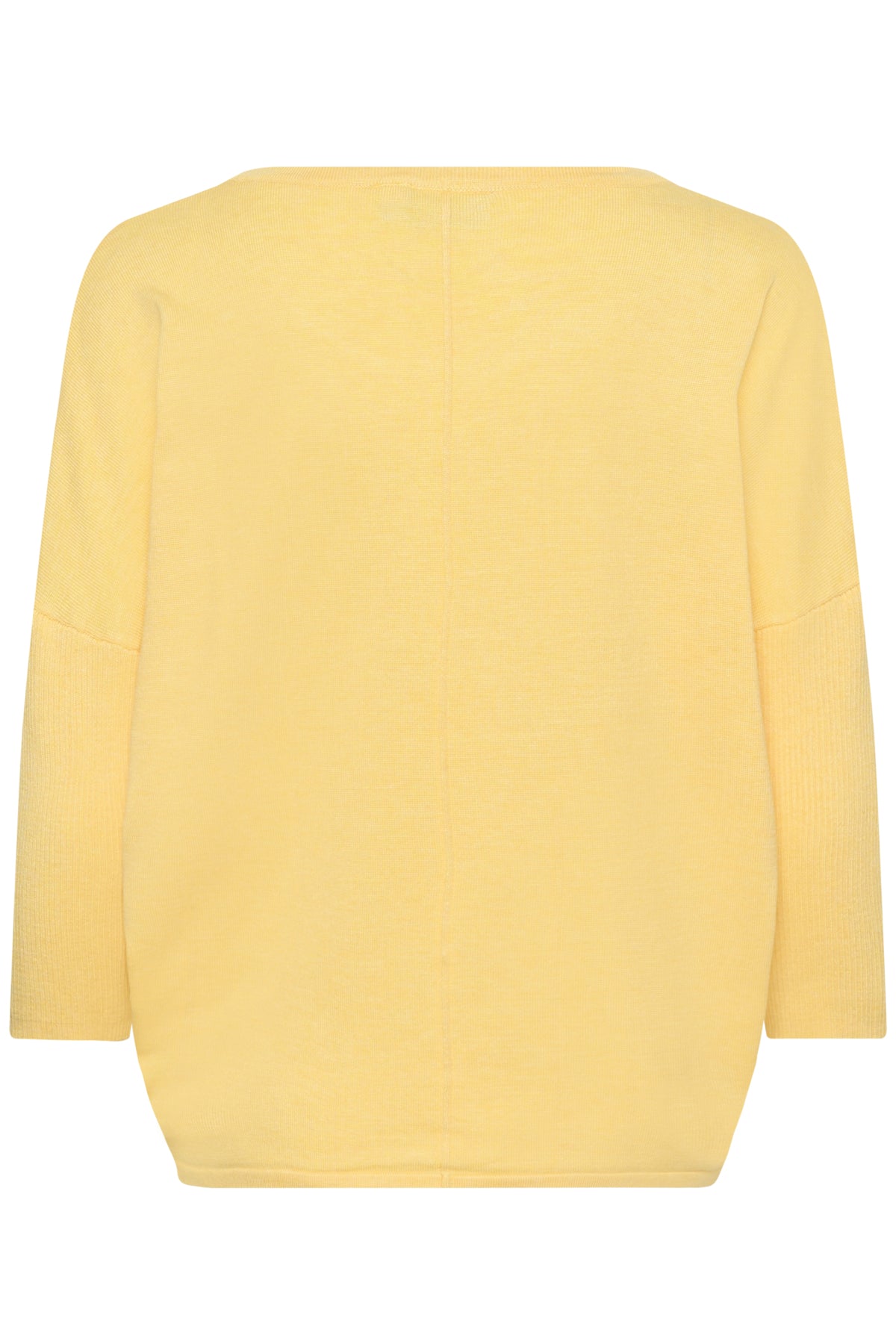 A2561, MilaSZ R-Neck Pullover Lemon Drop Melange - 1207361 - 30500003