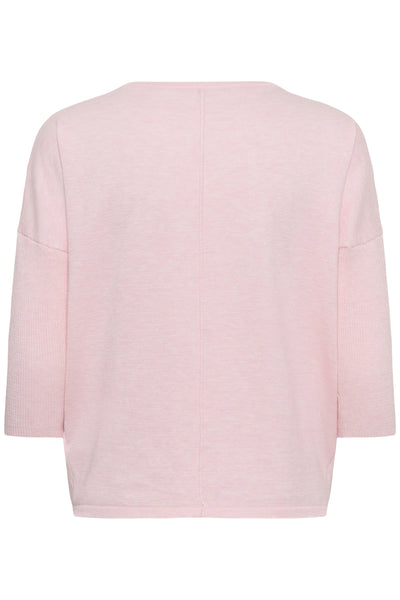 A2561, MilaSZ R-Neck Pullover Ballerina Melange - 1328071 - 30500003 Thumbnail