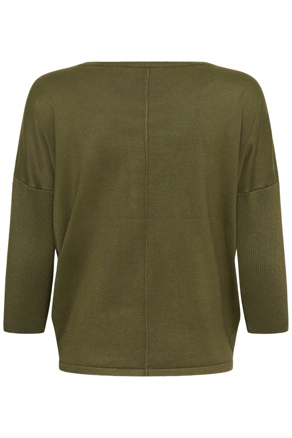 A2561, MilaSZ R-Neck Pullover Four Leaf Clover Melange - 180 - 30500003