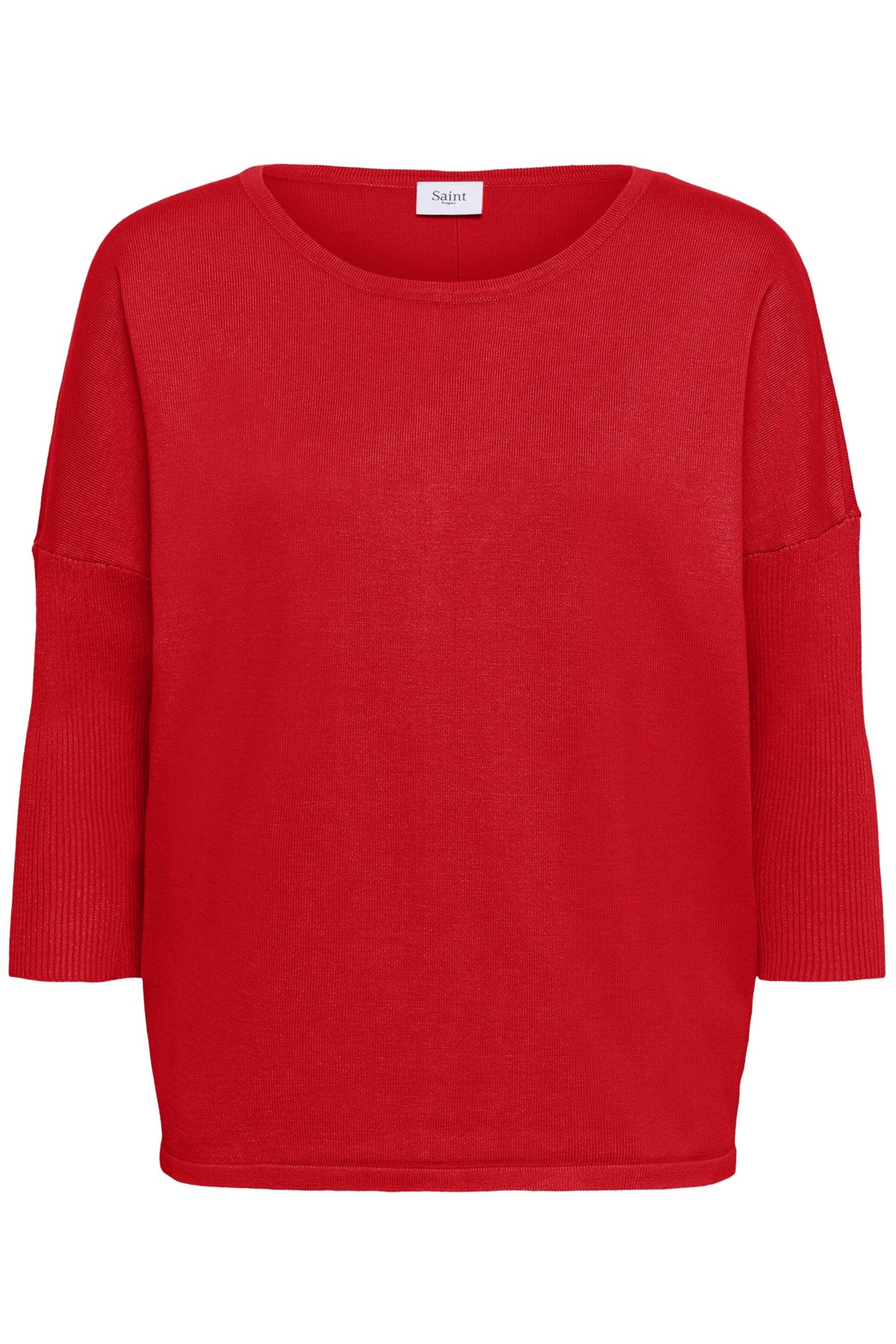 A2561, MilaSZ R-Neck Pullover Valiant Poppy - 181549 - 30500003