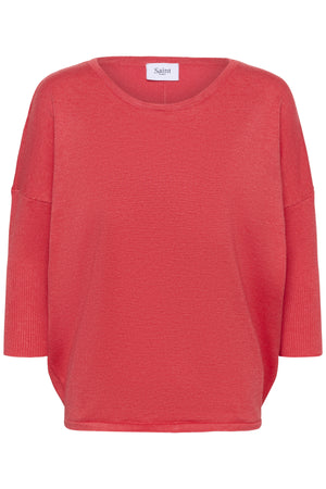 A2561, MilaSZ R-Neck Pullover Honeysuckle Melange - 1821201 - 30500003