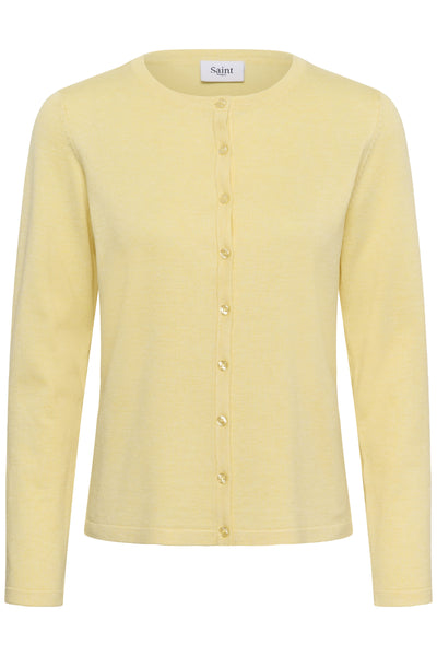 A8661, MilaSZ R-Neck Cardigan Pineapple Slice Melange - 1207 - 30500005 Thumbnail