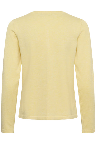 A8661, MilaSZ R-Neck Cardigan Pineapple Slice Melange - 1207 - 30500005 Thumbnail