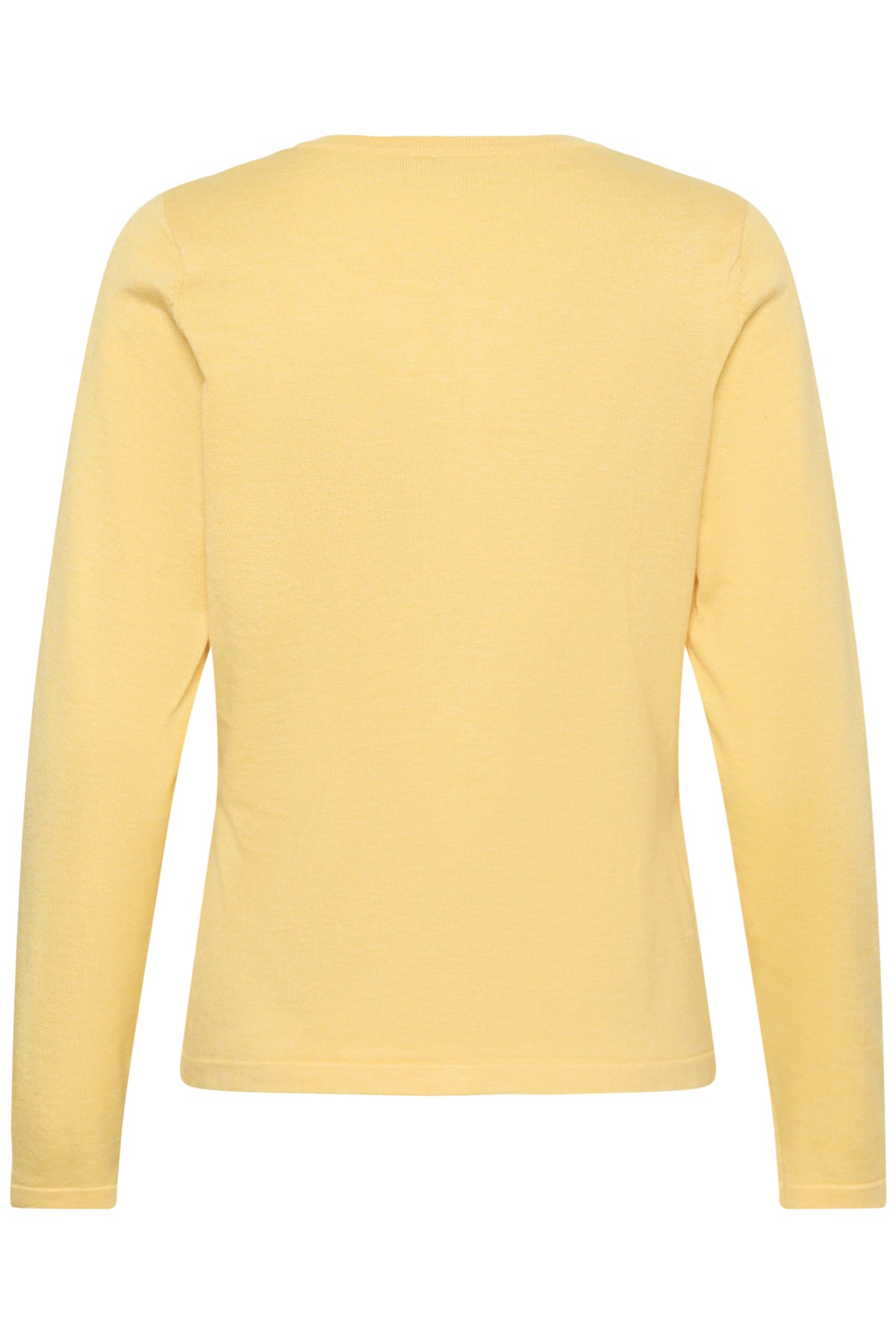 A8661, MilaSZ R-Neck Cardigan Lemon Drop Melange - 1207361 - 30500005