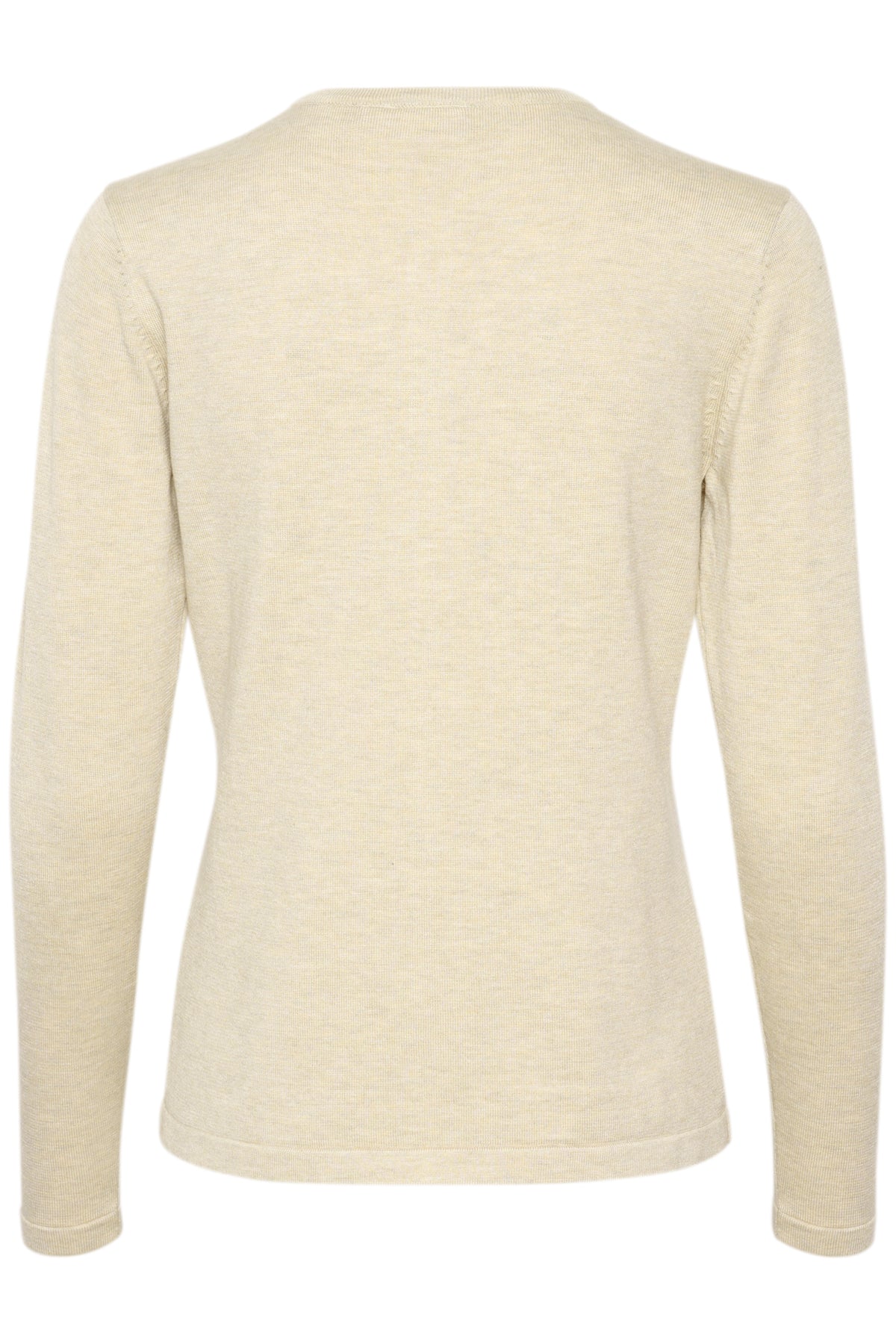 A8661, MilaSZ R-Neck Cardigan Jojoba Melange - 30500005