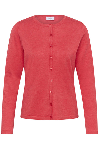 A8661, MilaSZ R-Neck Cardigan Honeysuckle Melange - 1821201 - 30500005 Thumbnail