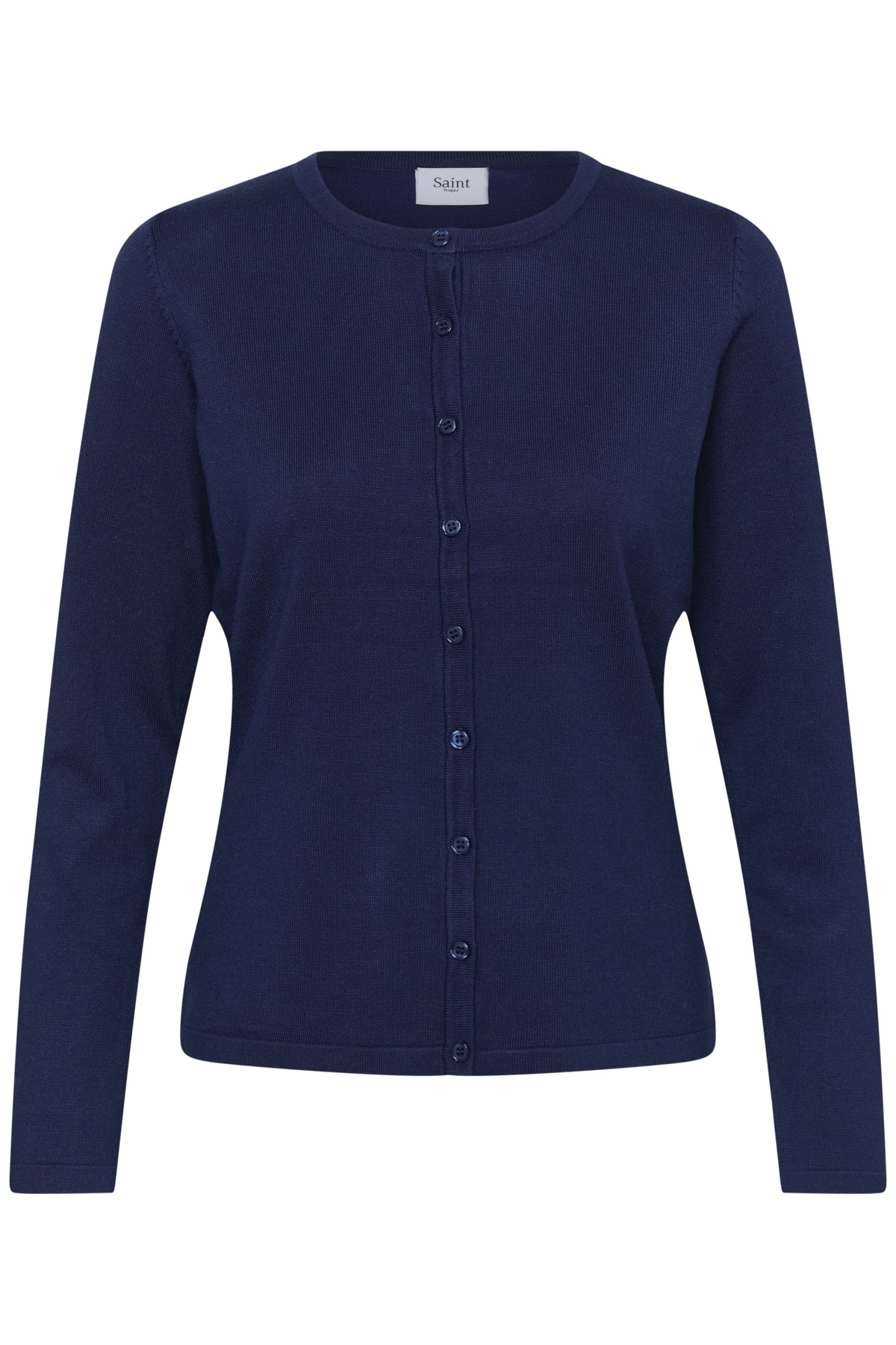 A8661, MilaSZ R-Neck Cardigan Navy Peony - 194029 - 30500005