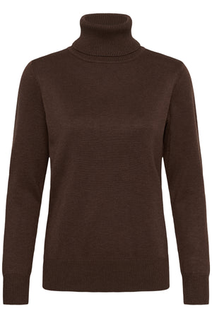 J2046, MilaSZ Rollneck Pullove Bracken Melange - 1910151 - 30500018
