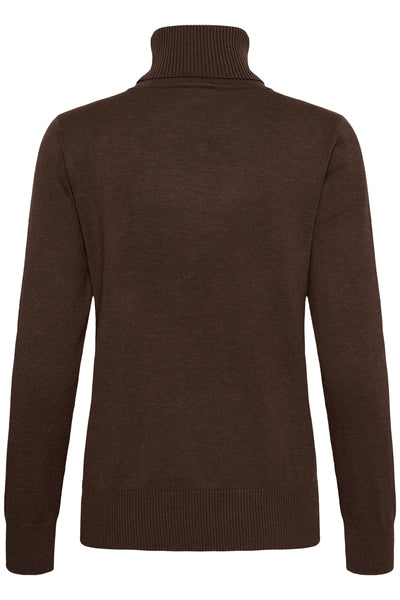 J2046, MilaSZ Rollneck Pullove Bracken Melange - 1910151 - 30500018 Thumbnail