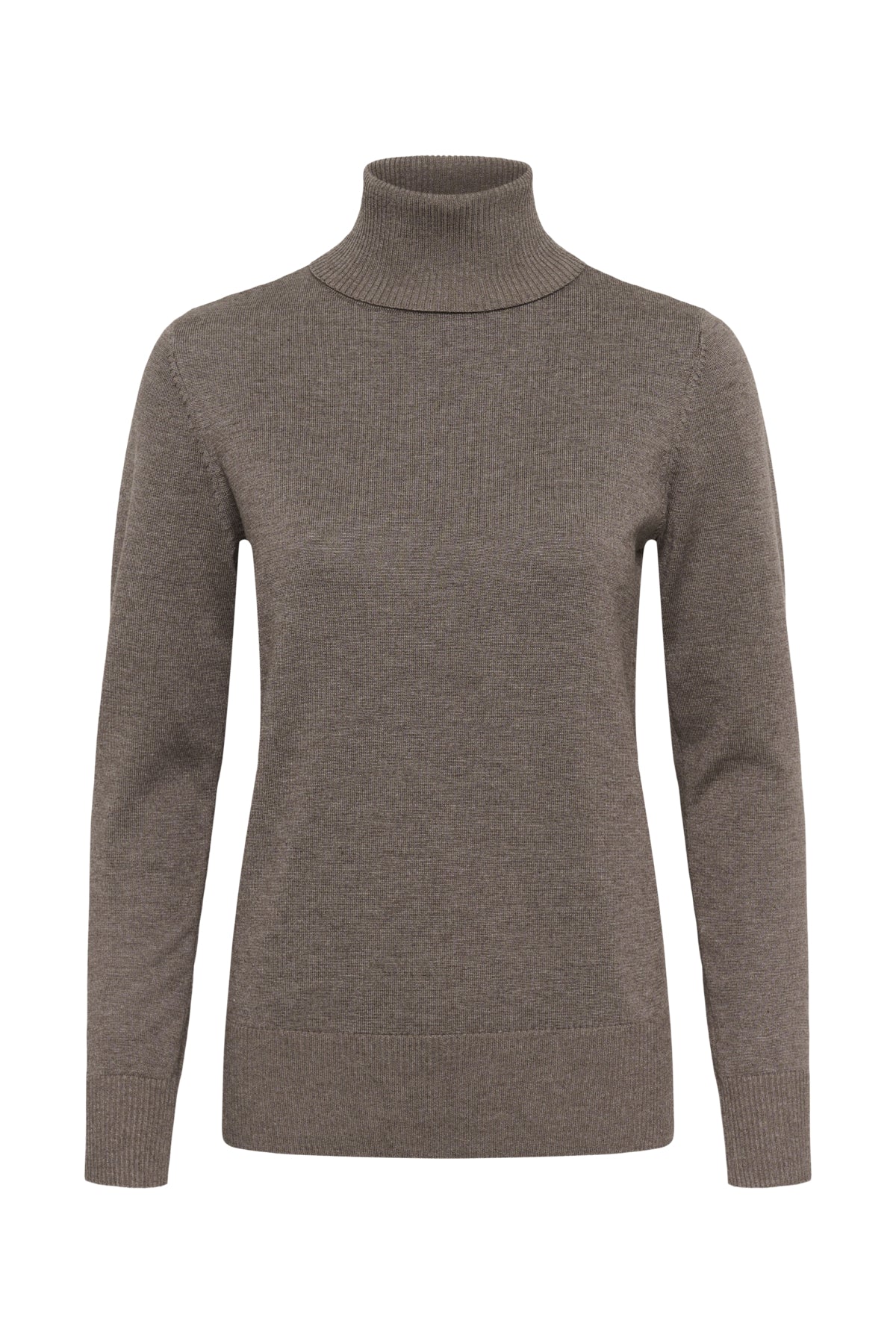 J2046, MilaSZ Rollneck Pullove Mink Melange - 1914301 - 30500018