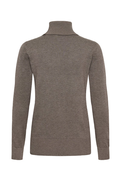 J2046, MilaSZ Rollneck Pullove Mink Melange - 1914301 - 30500018 Thumbnail
