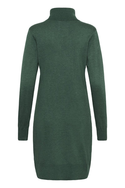 U6801, MilaSZ Rollneck Dress June Bug Melange - 30501696 Thumbnail