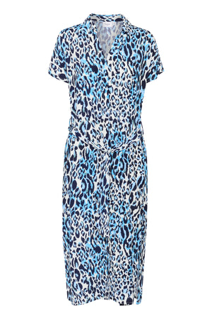 BlancaSZ SS Dress Babys Breath Blue Animal - 30510404