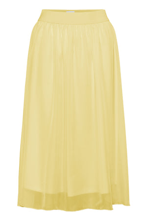 CoralSZ Maxi Skirt Pale Banana - 30514317