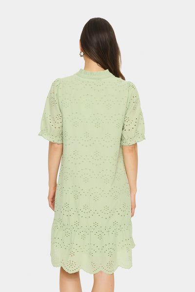 GeleksaSZ Dress Smoke Green - 30511180 Thumbnail