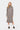 MilaSZ Roll Neck Long Dress Iron Melange - 30511420