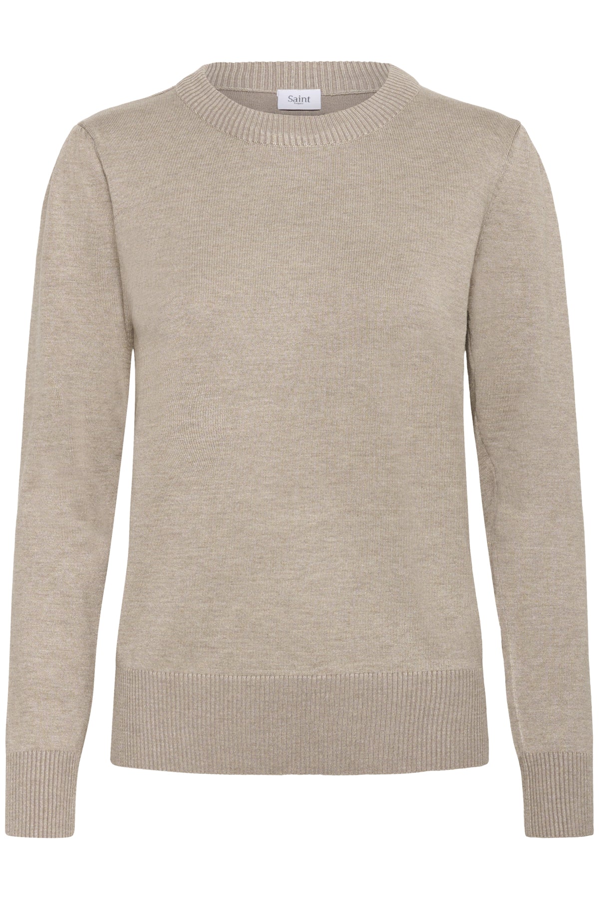 MilaSZ Pullover Greige Melange - 1611091 - 30511753