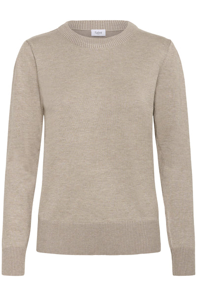 MilaSZ Pullover Greige Melange - 1611091 - 30511753 Thumbnail