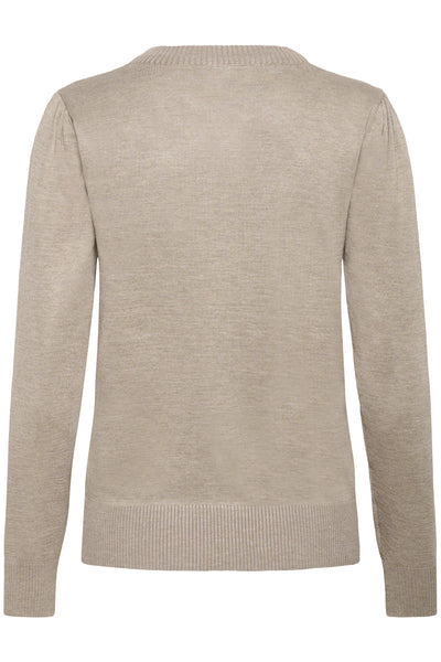 MilaSZ Pullover Greige Melange - 1611091 - 30511753 Thumbnail