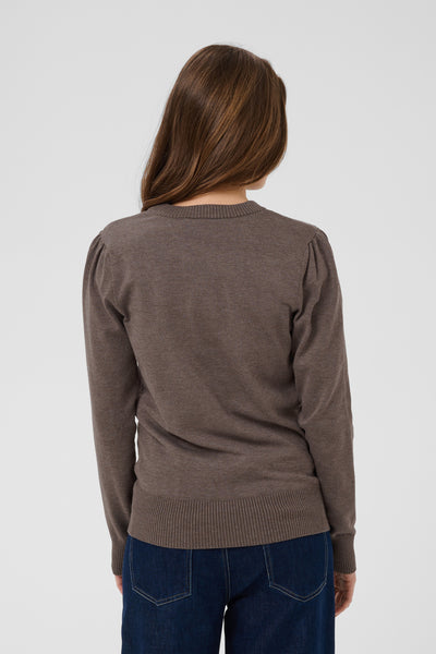 MilaSZ Pullover Mink Melange - 1914301 - 30511753 Thumbnail