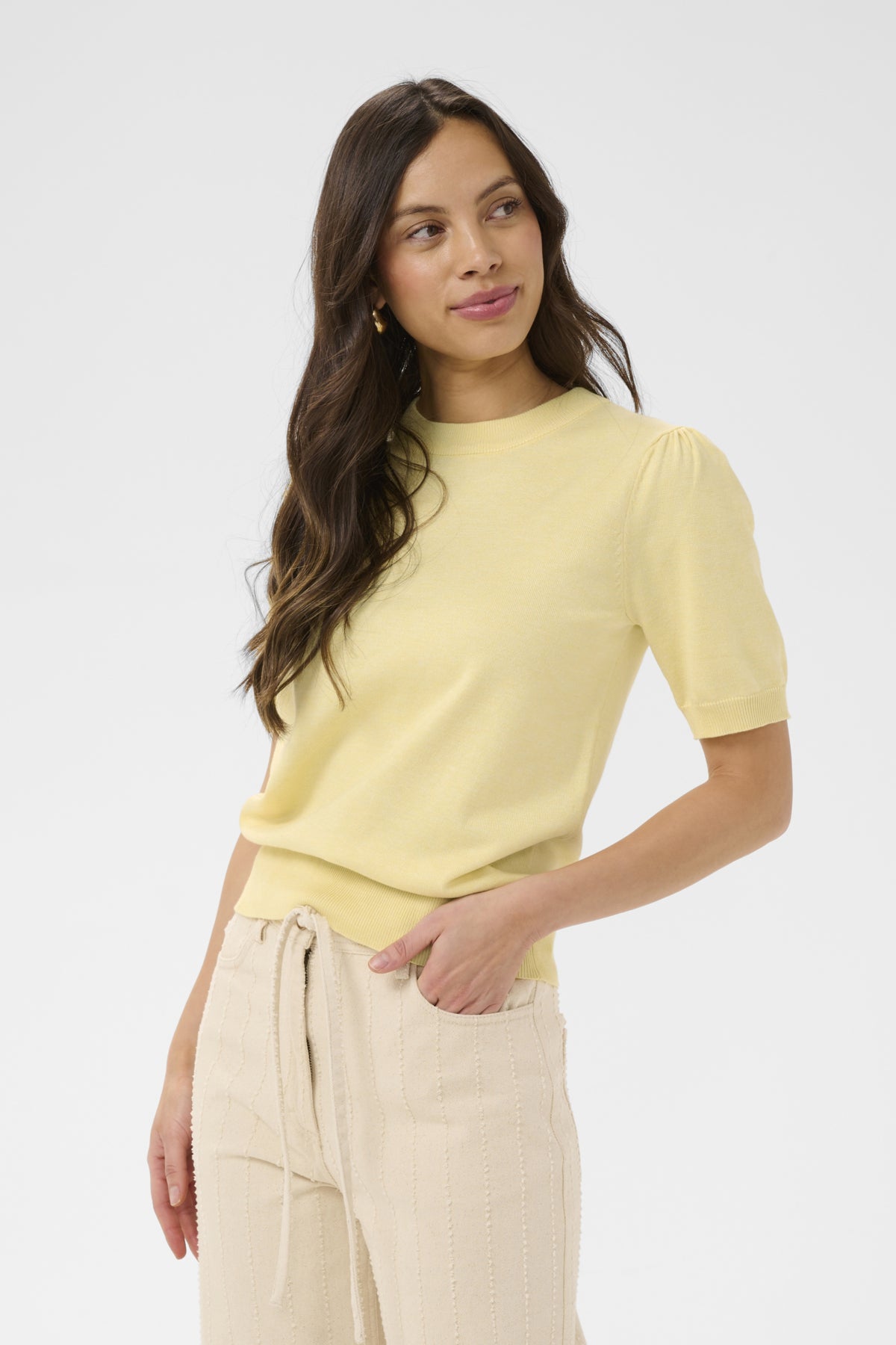 MilaSZ SS Pullover Pineapple Slice Melange - 1207 - 30511788