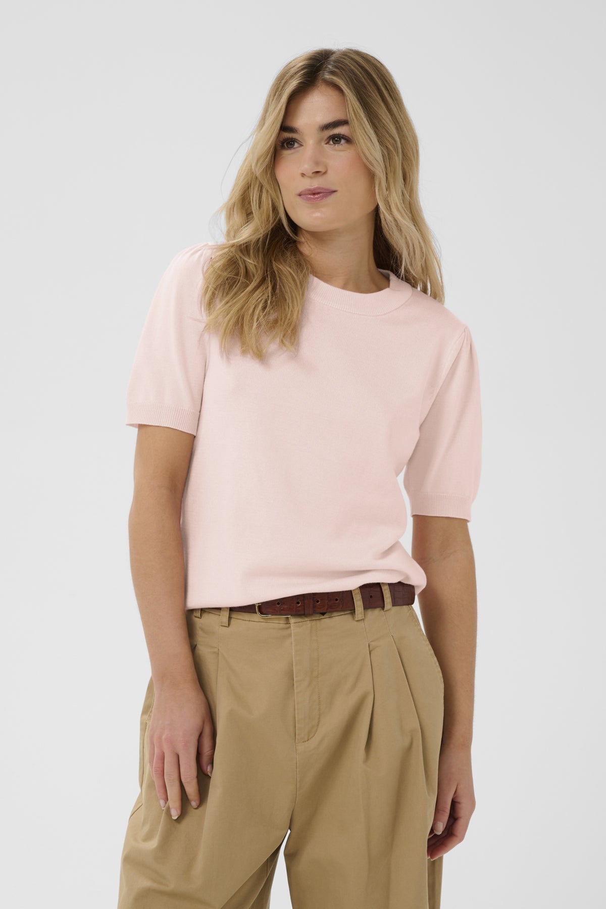 MilaSZ SS Pullover Chalk Pink - 131904 - 30511788