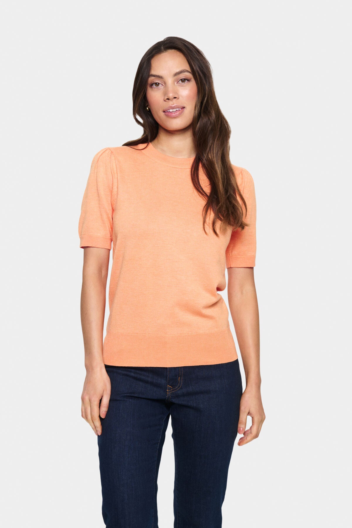 MilaSZ SS Pullover Bird of Paradise Melange - 30511788